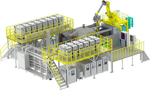 Solução para controle de temperatura do molde
