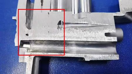 Porosidade de retração